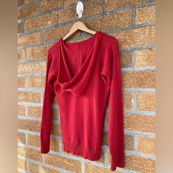 Christopher Fischer 100% Cashmere hooded sweater small - Picture 4 of 6